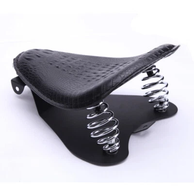 Bobber Motorcycle Solo Seat Springs Black For Suzuki Intruder 1400 1500 800 750 - Image 1 of 4