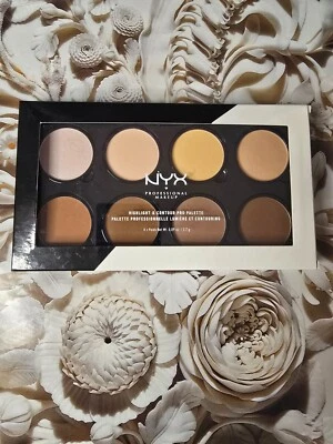 NYX PROFESSIONAL MAKEUP Highlight & Contour Pro Palette- HCPP01 NWB - Image 1 of 4