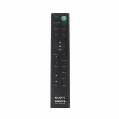 Sony Remote Control RMT-AH412U For HT-S700RF HT-S500RF HT-S20R HT-S100F Soundbar - Image 1 of 3