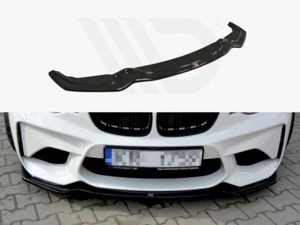 Difusor Frontal Difusor Diseño Maxton Brillo Abs Negro para BMW M2 F87 Coupe - Imagen 1 de 4