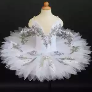 Profesional Ballet Adulto Niños Blanco Lago de los Cisnes Ballet Disfraz Fiesta Baile Vestido - Imagen 1 de 10