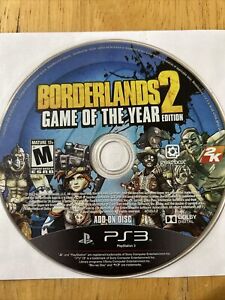Borderlands 2 Game of the Year Edition PS3 PlayStation 3 - Game Disc Only