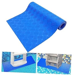 Swimming Pool Ladder Mat - Protective Pool Ladder Pad Step Mat with Non-Slip - Picture 1 of 7