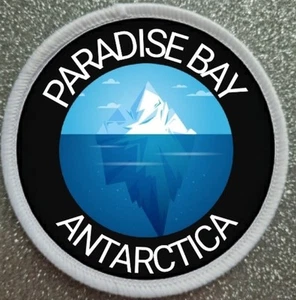 3 Zoll Paradise Bay Antarktis Bügelbild/Aufnähen Patch Abzeichen - Bild 1 von 1