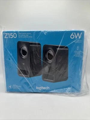 Logitech Z150 Multimedia Speakers Black 980000802 - Image 1 of 2