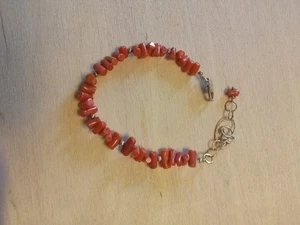 Bracciale Argento 925corallo Naturale  - Foto 1 di 2