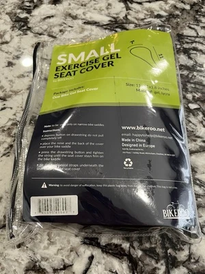 Funda de asiento de bicicleta de gel Bikeroo pequeña Foto 1 de 2