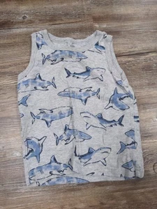Boys Tank Top Sharks 2t Carter's - Picture 1 of 3