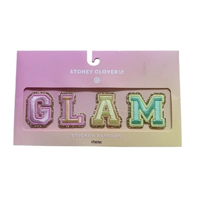 STONEY CLOVER LANE Target GLAM Glitter Sticker Patches New - Image 1 of 4