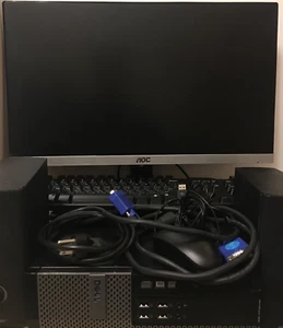 Dell Custom 990 SFF PC i5 Windows 10 Pro -Complete System Bundle w Monitor, BOSE - Picture 1 of 13