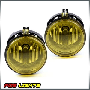 Fit For 06-2009 Charger/08-10 Challenger Bumper Fog Light Lamps+Bulbs Pair - Picture 1 of 15