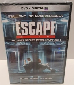 Escape Plan DVD + Digital 2014 Stallone Schwarzenegger Sesled - Picture 1 of 2