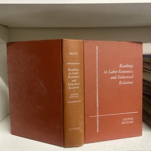 Reading Labor Economics And Industrial Relations Joseph Shister 1966 Second G5 - Picture 1 of 3