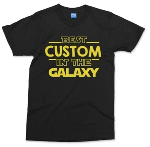 Funny Personalised Text T-shirt Custom Print Any Message Birthday Top Gift Tee - Picture 1 of 8