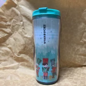 Starbucks Corea 2018 Holiday Cascanueces Lenticular 355 ml Tamaño Alto Edición Navidad - Imagen 1 de 10