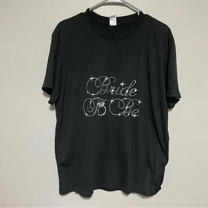 Schwarzes "Bride To Be" T-Shirt Damen Gr. Large - Bild 1 von 4