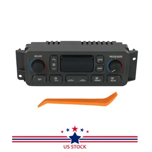Unidad de interruptor de módulo de control de clima térmico de aire acondicionado 09352181 para Corvette C5 1997-2004 - Imagen 1 de 12
