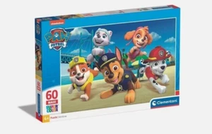 CLEMENTONI PUZZLE 60 PEZZI MAXI SUPER COLOR PAW PATROL 5 PERSONAGGI 26591 - Foto 1 di 1