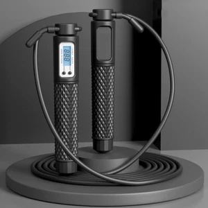 Smart Digital Jump Rope - Accurately Counts Jumps, Sets Goals & Monitors Progres - Picture 1 of 16