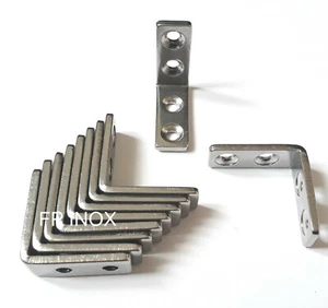 Equerre 31x31mm inox A2 Epaisseur 3mm ( Lot de 10 ) - Picture 1 of 2