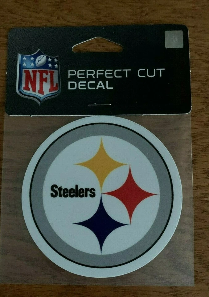 PITTSBURGH STEELERS----CALCOMANÍA DE CORTE PERFECTO----NUEVA Foto 1 de 1