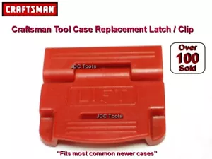 Craftsman Tool Case Replacement Red Clip Latch Fastener 1 - 3/4" Wide - Picture 1 of 4