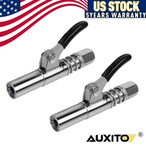 Professional Grease Gun Coupler Quick Release Lock Oil Injection Nozzle 10000PSI - Picture 1 of 8