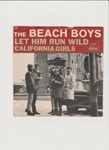 The Beach Boys Surf 45 (Capitol 5464) California Girls/Let Him Run Wild - Imagen 1 de 4