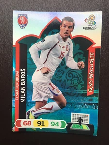 Panini Adrenalyn XL Euro 2012 Milan Baros Fans' Favourite Card - Picture 1 of 1