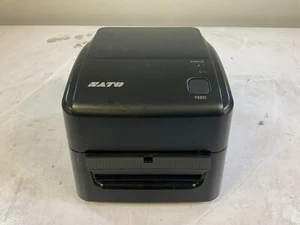 Sato WS408DT-STD Direct Thermal Barcode Label Printer Black 203 x 203 Dpi (E3E*) - Picture 1 of 5