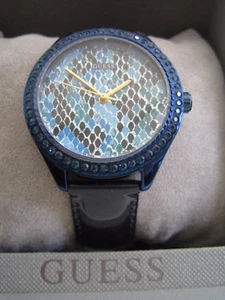 GUESS WATCH LADIES MINI MYSTICAL W0626L3 CRYSTALS STAINLESS STEEL BNWT GENUINE - Picture 1 of 9
