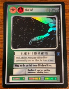 2000 Decipher Star Trek Reflections Cha'Joh Used Free Shipping - Picture 1 of 2