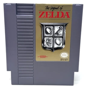 The Legend of Zelda Classic Series Grau Cart Nintendo NES Original Getestet - Bild 1 von 3