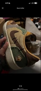 Nike Air Jordan Low Zion Voodoo 9.5 - Picture 1 of 4