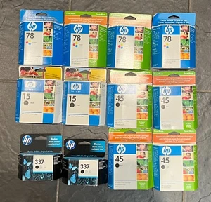 Job Lot Of 19 Original HP Ink Cartridges - Afbeelding 1 van 4