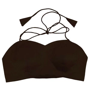 Women Indian Blouse Bikini Style Tie-Up Readymade Padded Stiched Crop Top Choli - Picture 1 of 112