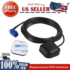 2009-2020 Ford Edge GPS Navigazione Antenna Auto Radio Blu Fakra C Angolo Retto - Foto 1 di 5
