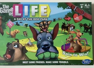 Game of Life A Day At The Dog Park Board Game Pet Edition New Sealed Hasbro NEW - Picture 1 of 9