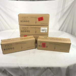 VIVO STAND-V002 Dual Monitor Desk Mount - Black~ LOT of 5 - Picture 1 of 5
