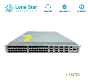 Cisco Nexus N9K-C93240YC-FX2 48 x 1/10/25-Gbps fiber ports and 12 x 40/100-Gbps - Picture 1 of 2