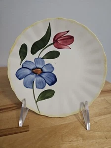 Blue Ridge Southern Pottery Bread & Butter 6 1/4" Plate Sun Bouquet - Picture 1 of 4