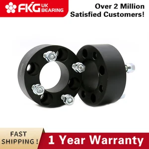 (2) 2" 4x4 Wheel Spacers Adapters for EZ GO Club Car Golf Cart 1/2"x20 Studs New - Picture 1 of 8