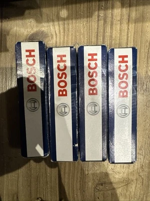 Spark Plugs Set 4x 0242145515 Bosch 12120037580 12120037581 12120037582 ZR5TPP33 - Image 1 of 4