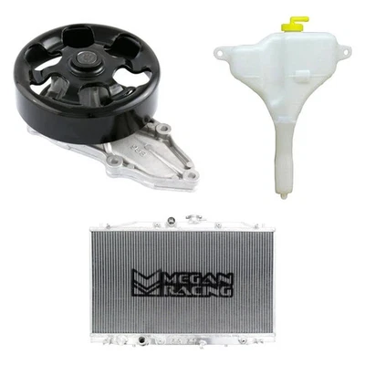 For Acura TSX 2004-2008 Megan Racing 3-Pc Radiator Kit Foto 1 de 2