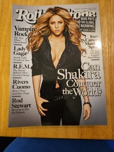 Rolling Stone Magazine November 12, 2009 - Shakira - Lady Gaga - Rod Stewart - Picture 1 of 8