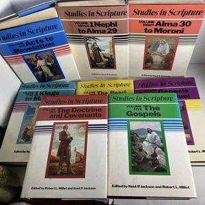 Studies in Scripture (8 Vols—Full Set) by Millet & Jackson lds mormon - Afbeelding 1 van 24