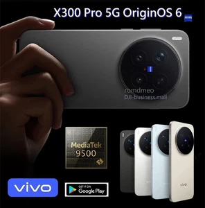 VAT Free! ViVO X300 Pro 5G Origin OS, Zeiss 200MP Dimensity 9500 Google Play NFC - Picture 1 of 22