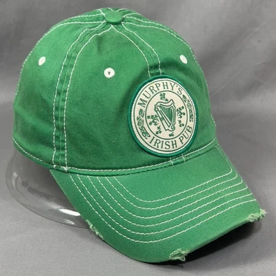 Murphy's Irish Pub L/XL Sombrero Halcón Verde Arpa Envejecida Irlanda Papá Irlandés Para Hombres Foto 1 de 4