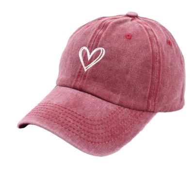 Gorra de béisbol lavada vintage para mujer ajustable sarga envejecida algodón suave... Foto 1 de 4