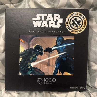 Star Wars Fine Art Collection 1000 Piece Puzzle Luke & Vader Buffalo NEW    - Image 1 of 4